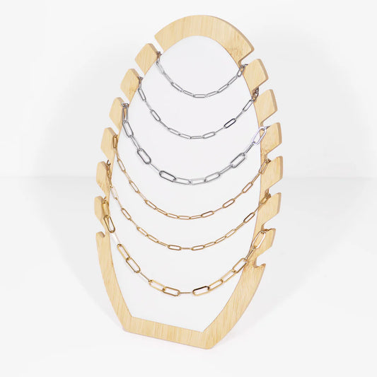 Paperclip Chain Necklace